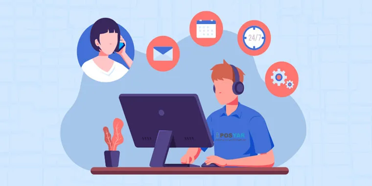 پشتیبانی از طریق انجمن